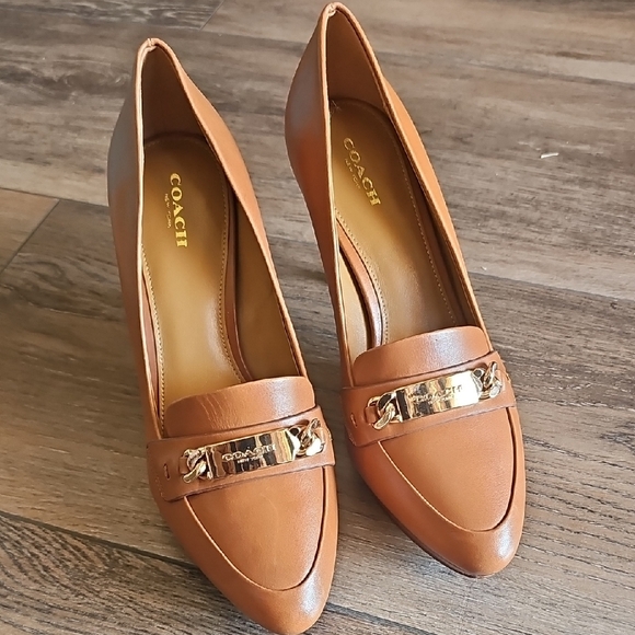 Coach Shoes - Coach, Women's, Leather, Heels, Classic, Office, Wedding, Business, Party, Girl